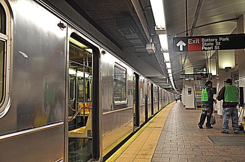 Metropolitana e treni urbani, a New York.
